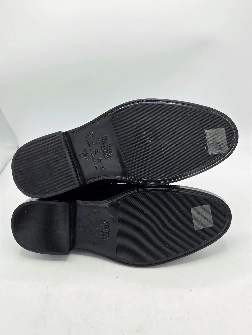 Melissa black rubber